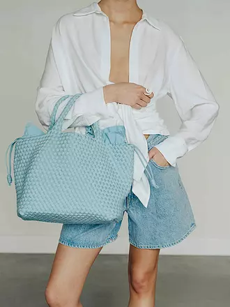 MARREA | Bolso - Tote Bag ALWAYS ON THE RUN Medium | hellblau